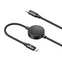 کابل شارژ 1.5 متری کنفی USB-C به USB-C و شارژر سامسونگ واچ مک دودو مدل CA-417-2