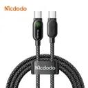 کابل شارژ 1.2 متری کنفی USB-C به USB-C مک دودو مدل CA-562-0