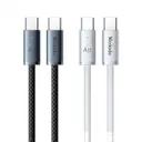 کابل شارژ 1.8 متری کنفی USB-C به USB-C مک دودو مدل CA-708-1
