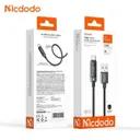 کابل شارژ 1.2 متری کنفی USB-A به USB-C مک دودو مدل CA-887-1