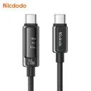 کابل شارژ 1.2 متری کنفی USB-C به USB-C مک دودو مدل CA-890-0