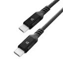 کابل شارژ 1.2 متری کنفی USB-C به USB-C پاورولوژی مدل PCAB020