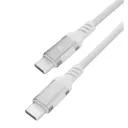 کابل شارژ 1.2 متری کنفی USB-C به USB-C پاورولوژی مدل PCAB020-1