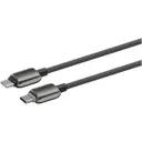 کابل شارژ 1 متری کنفی USB-C به USB-C پاورولوژی مدل PWDC60D