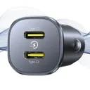 شارژر فندکی 30 وات بیسوس مدل GoTrip DP1 BS-C15C2-1