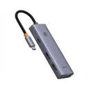 هاب 7 پورت USB-C سه نمایشگر باسئوس مدل BS-OH117-2