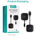 کیت فرستنده و گیرنده بی‌سیم USB-C به HDMI کوتتسی مدل OF-050-1