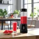 مخلوط‌کن شارژی شیشه‌ای 450 میلی‌لیتری پاورولوژی مدل PWPBGNA16-2