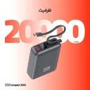 پاوربانک تی سی اچ مدل Compact 2045 ظرفیت 20000 میلی‌آمپر-3