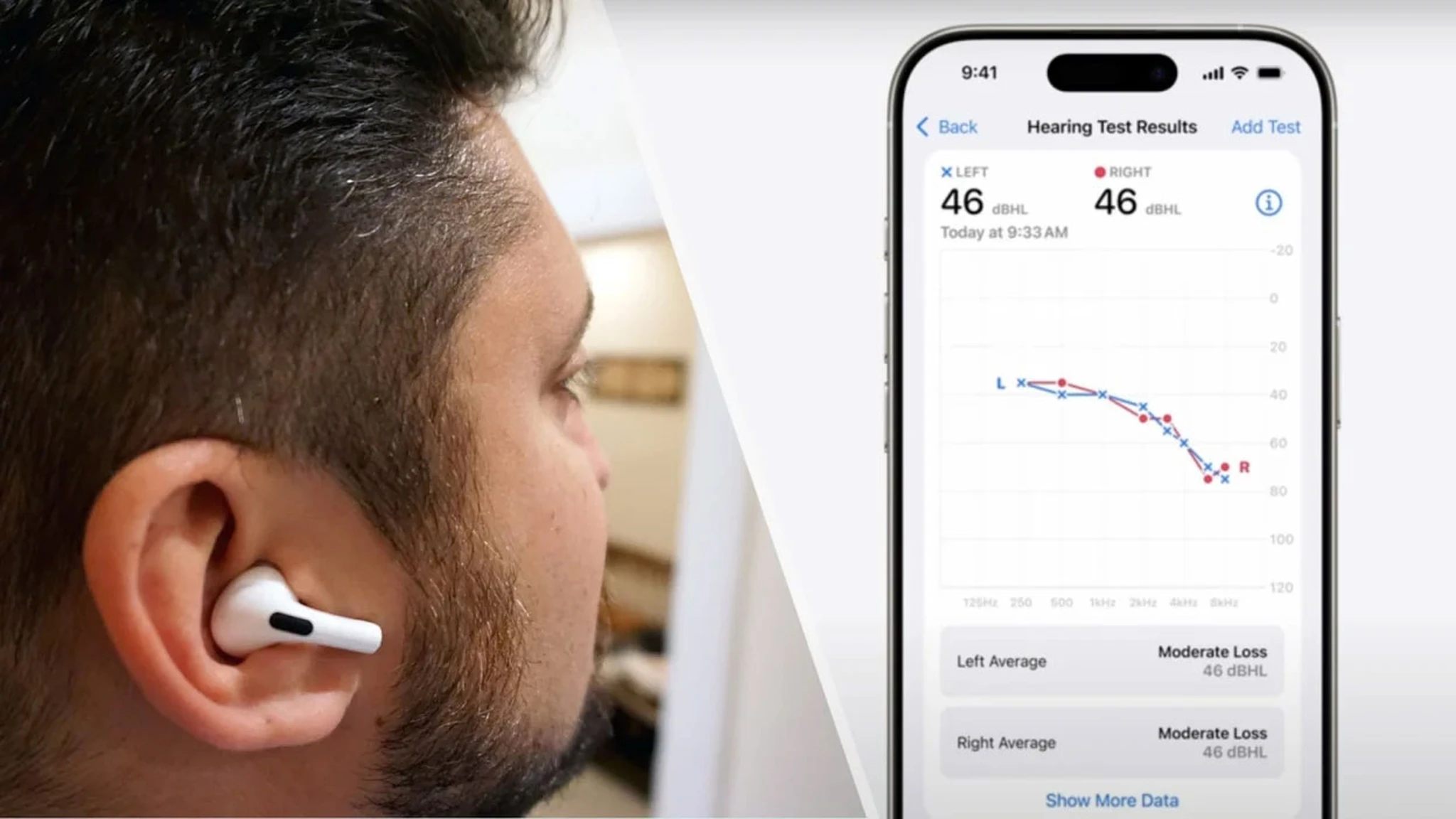 AirPods Pro 2 hearing test