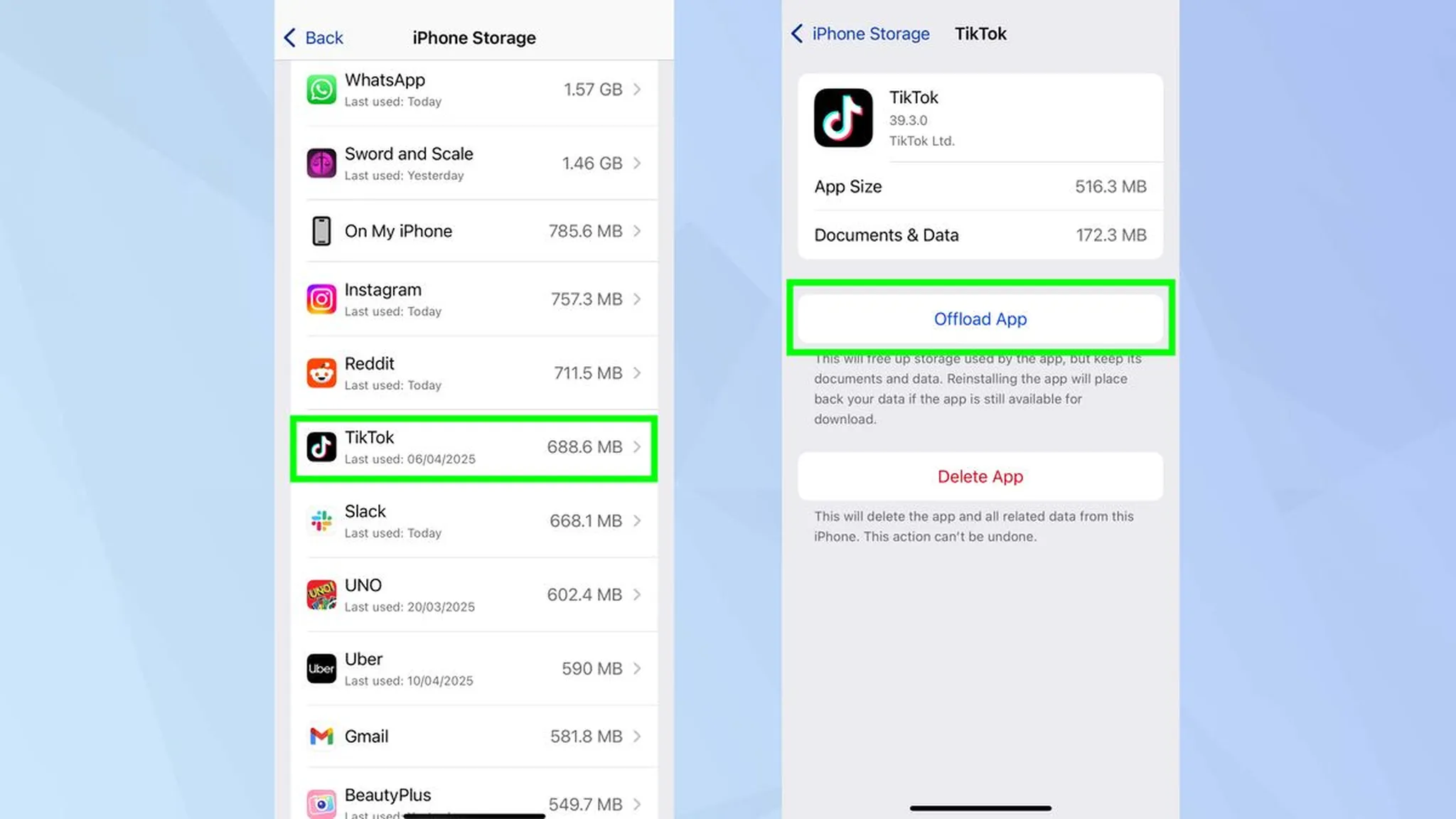 Offload App