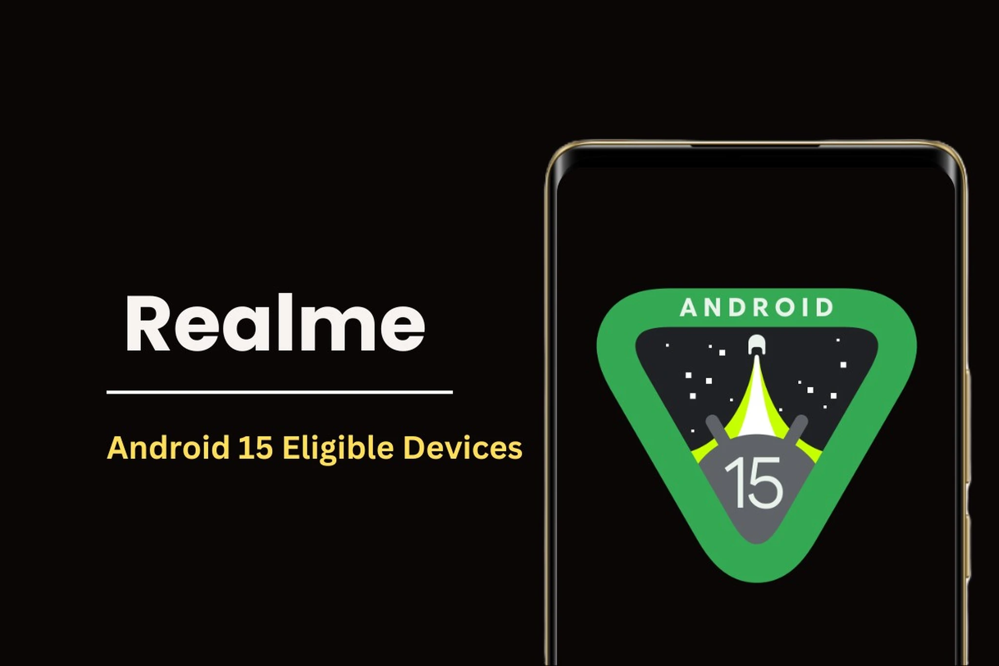 لیست گوشی‌های ریلمی (Realme) سازگار با اندروید 15