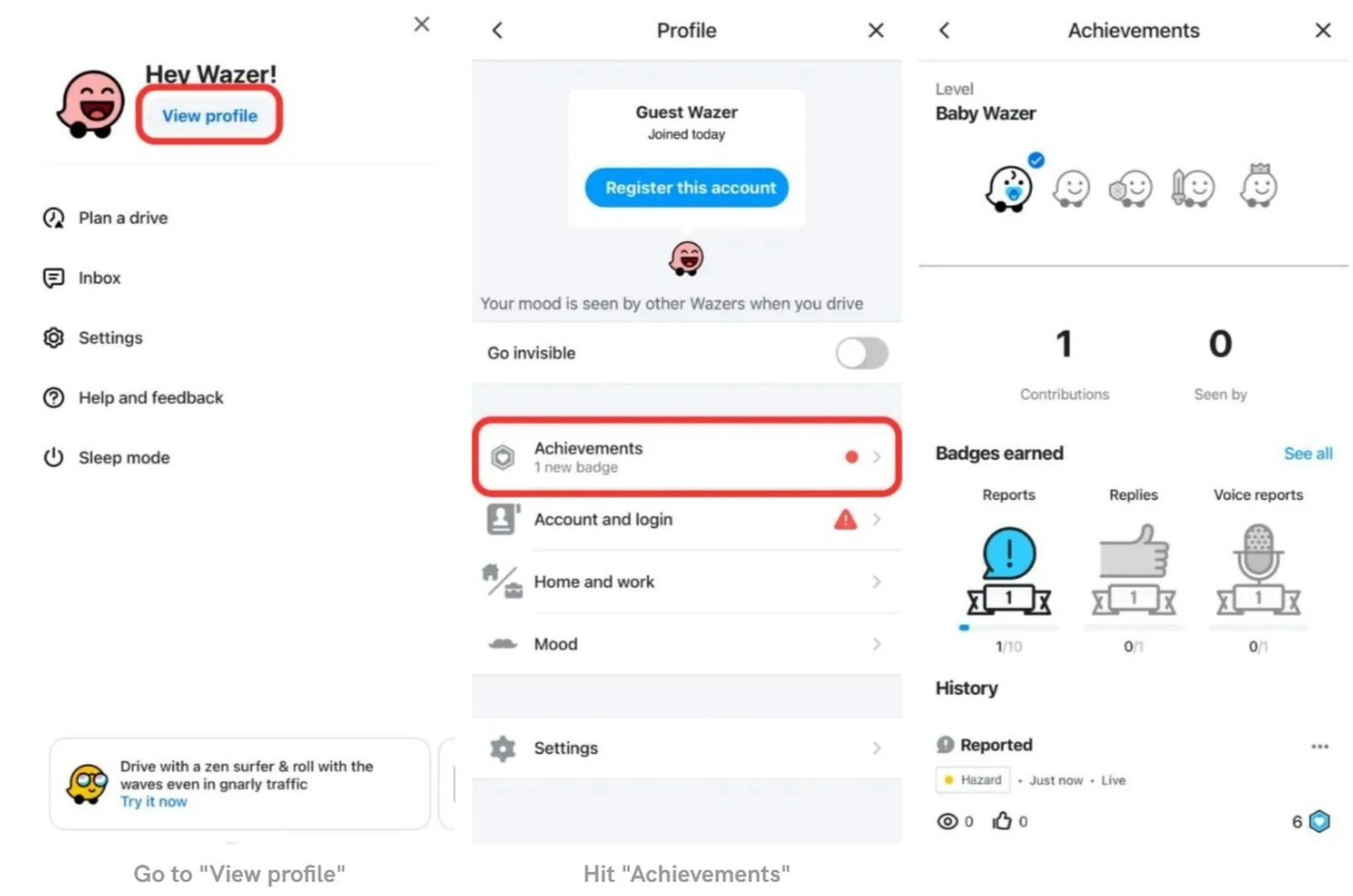 گرفتن امتیاز در ویز 