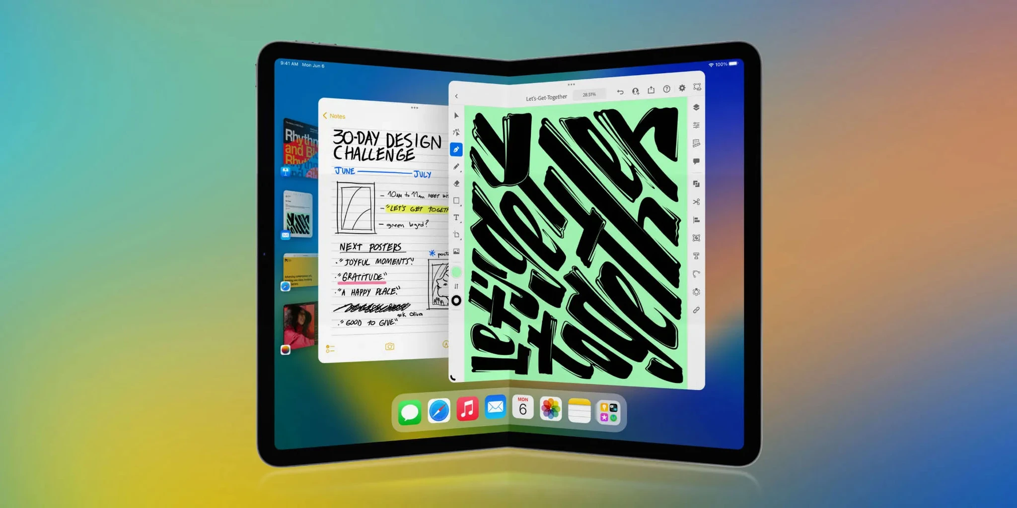 foldable iPad