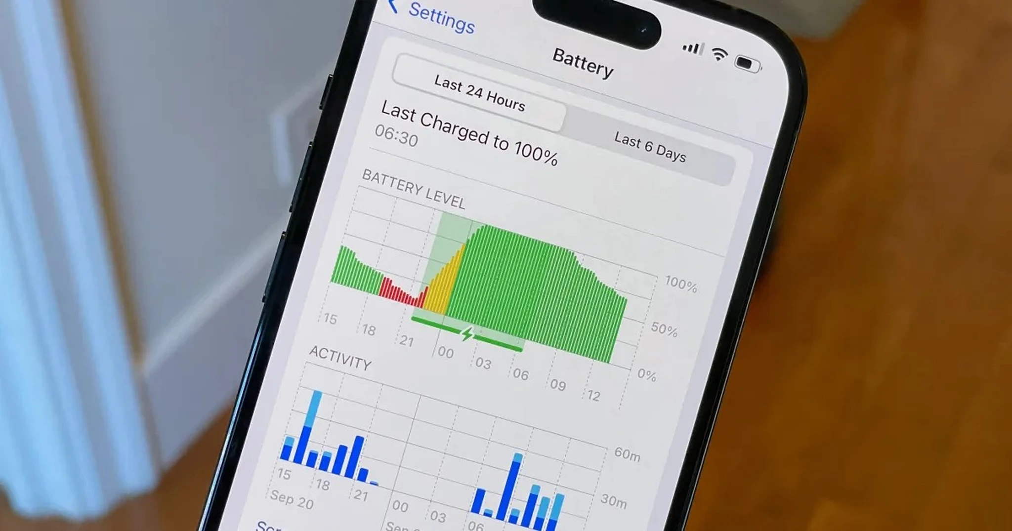 فعال‌کردن دو ویژگی «Low Power Mode» و «Optimized Battery Charging» برای افزایش عمر باتری گوشی آیفون 