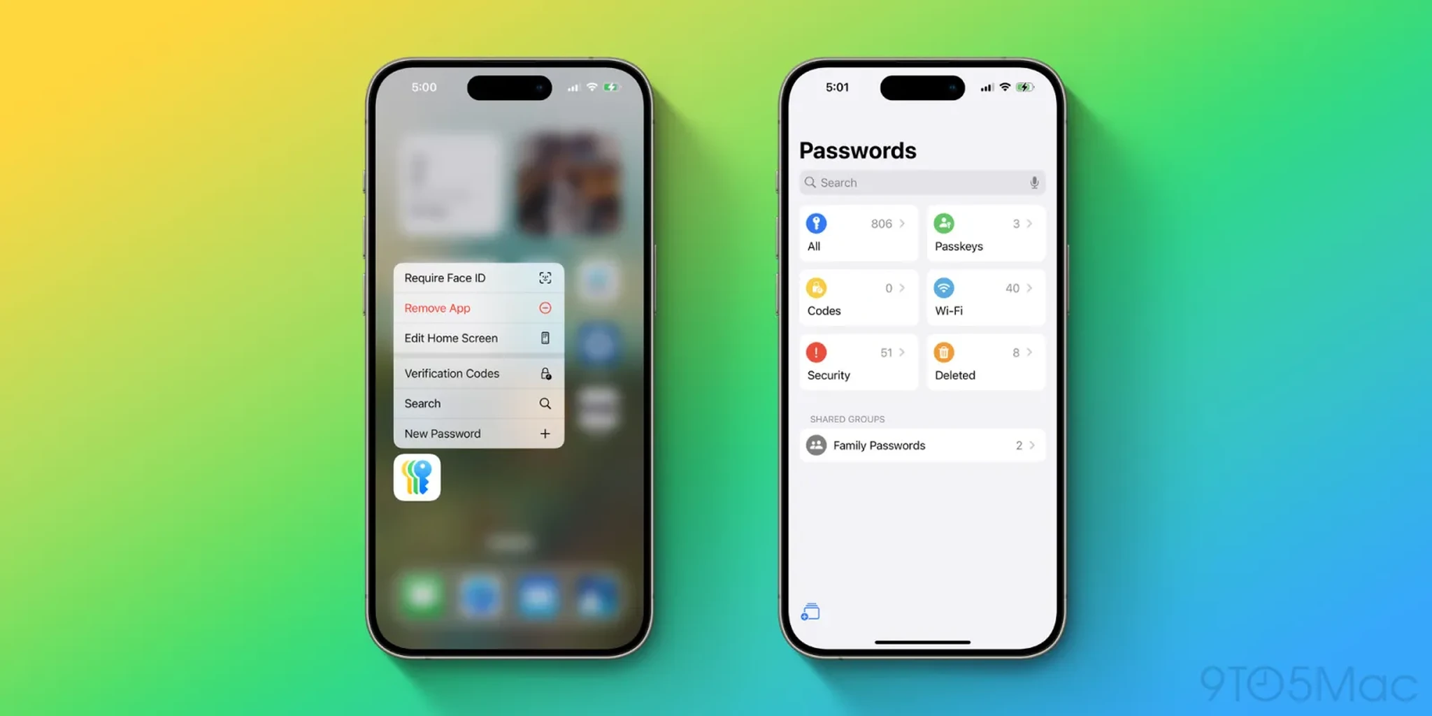 ios 18 passwords