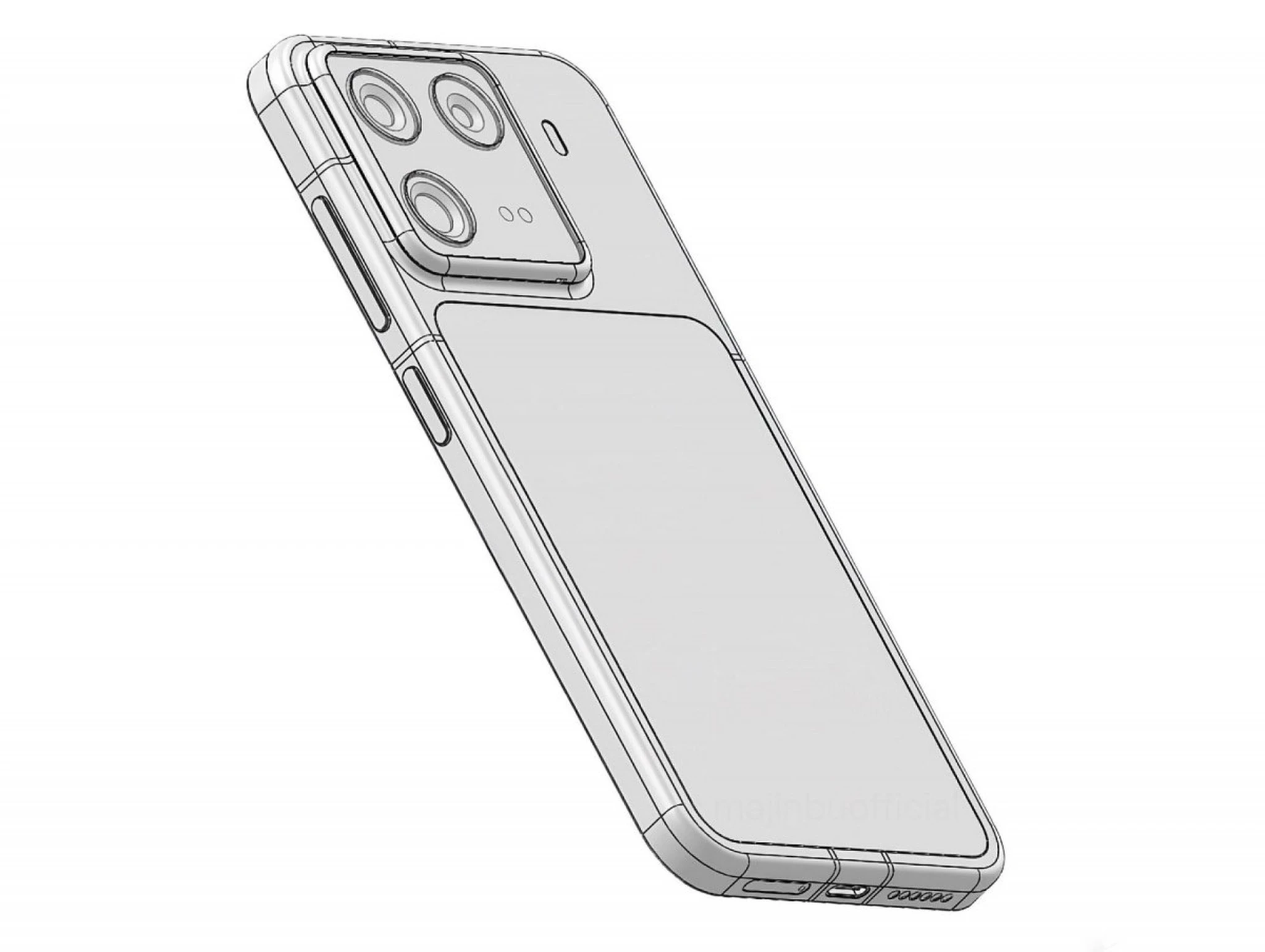 تصویر CAD شیائومی ۱۶