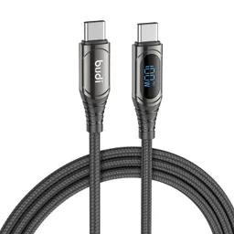 کابل شارژ کنفی ‌USB-C به ‌USB-C بودی مدل Budi DC229TT15B