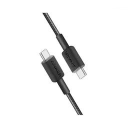 کابل شارژ کنفی USB-C به USB-C انکر مدل A81D5