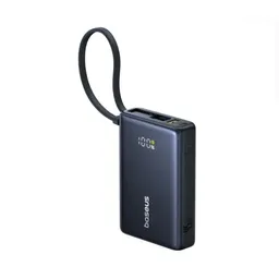 پاوربانک 45 وات باسئوس مدل PicoGo Digital Display Power Bank ظرفیت 10000 میلی‌آمپر