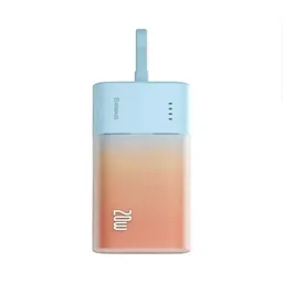 پاوربانک 20 وات باسئوس مدل Popsicle ظرفیت ۵۲۰۰ میلی‌آمپر
