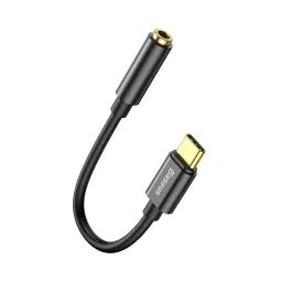 کابل USB-C به AUX باسئوس مدل Type-C Male to 3.5mm Female Adapter CATL54