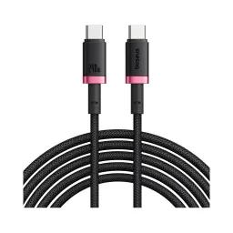 کابل شارژ USB-C به USB-C باسئوس مدل Dura Series