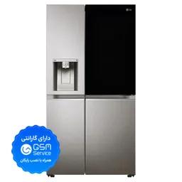 یخچال فریزر ساید بای ساید 34 فوت ال جی مدل X348CSFS - ساخت چین