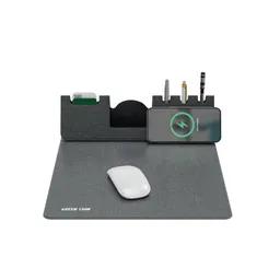 موس‌پد وایرلس شارژ گرین لاین green lion mouse pad wireless charger