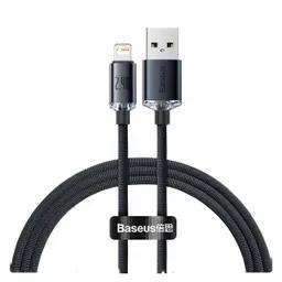 کابل شارژ 1.2 متری کنفی USB-A به لایتنینگ بیسوس مدل CAJY000001