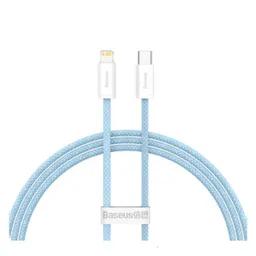 کابل شارژ 2 متری کنفی USB-C به لایتنینگ بیسوس مدل CALD000105