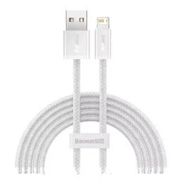 کابل شارژ 1 متری کنفی USB-A به لایتنینگ بیسوس مدل CALD000402