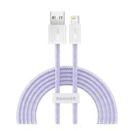 کابل شارژ 2 متری کنفی USB-A به لایتنینگ بیسوس مدل CALD000502