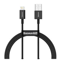 کابل شارژ 1 متری USB-A به لایتنینگ بیسوس مدل CALYS-A01