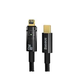 کابل شارژ هوشمند 1 متری USB-C به لایتنینگ بیسوس مدل CATS000001