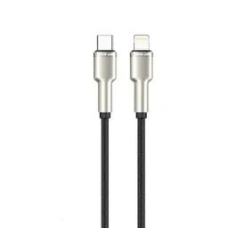 کابل شارژ 1 متری کنفی USB-C به لایتنینگ گرین لاین مدل GN27BRC2L
