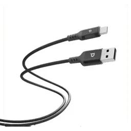 کابل شارژ 1.2 متری کنفی USB-A به USB-C پاورولوژی مدل PCAB015