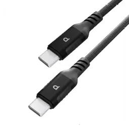 کابل شارژ 1.2 متری کنفی USB-C به USB-C پاورولوژی مدل PCAB020