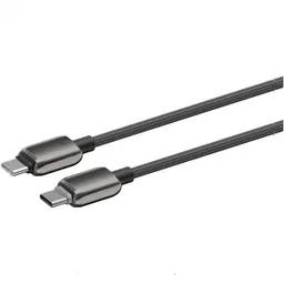 کابل شارژ 1 متری کنفی USB-C به USB-C پاورولوژی مدل PWDC60D
