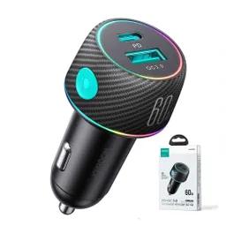 شارژر فندکی 60 وات جوی روم مدل JR-CCN01