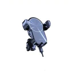 پایه نگهدارنده موبایل و شارژر بی‌سیم 15 وات لولو مدل LVLLWC