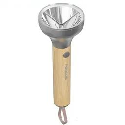 چراغ قوه شارژی چوبی پرودو مدل PDA90502
