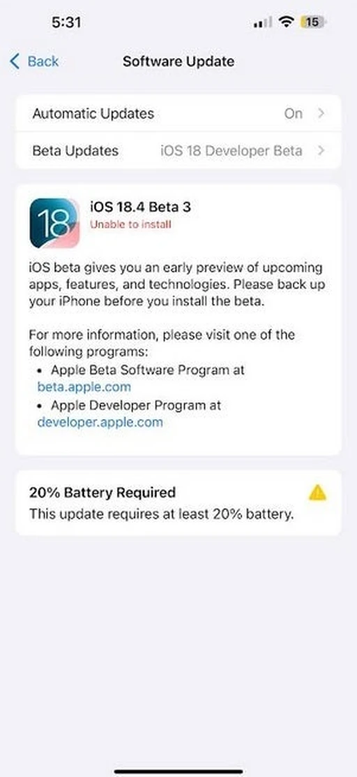 iOS 18.3.2 