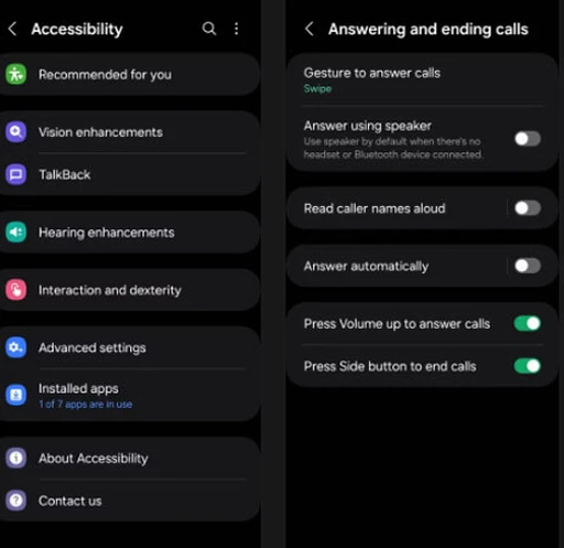 Android Accessibility Features