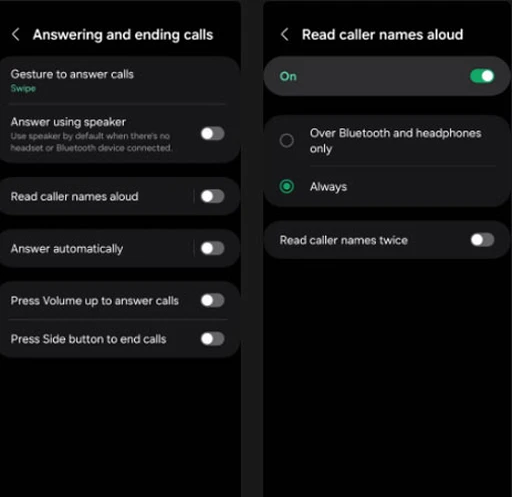 Android Accessibility Features