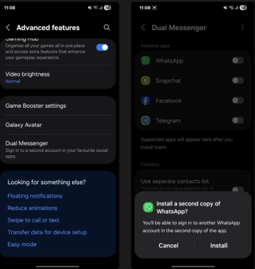 Dual Messenger