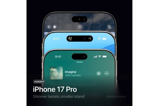 نمای جلوی آیفون 17 پرو فاش شد