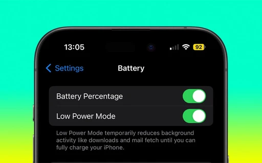 نحوه فعال‌سازی خودکار Low Power آیفون با کاهش باتری