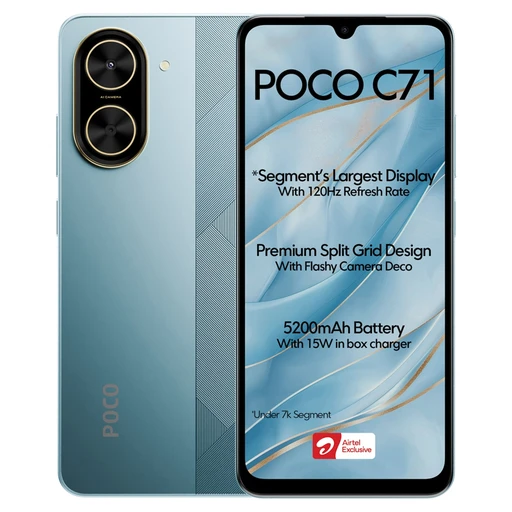 گوشی شیائومی پوکو C71 ظرفیت 128GB رم 6GB-2