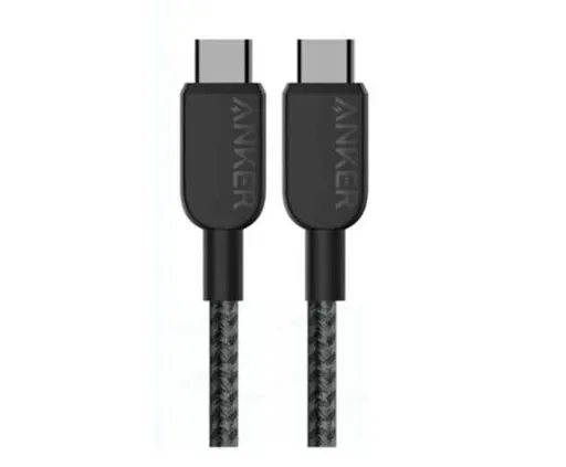کابل شارژ کنفی USB-C به USB-C انکر مدل A81D5-1